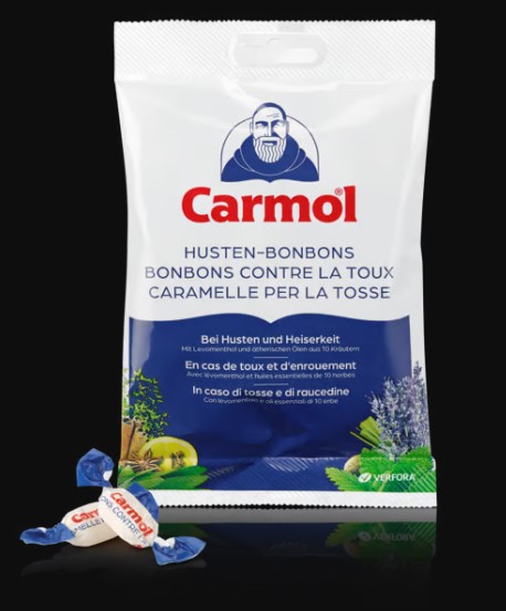 CARMOL pastilles contre la toux duo (2x75g) 36 pièces