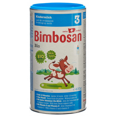 Bimbosan Bio 3 lait pour enfants Ds 400g