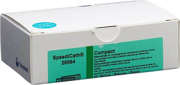 Cathéter SpeediCath Comp 1x CH14 7cm Femme Nel 30 x Cathéter SpeediCath Comp 1x CH14 7cm Femme Nel 30 x