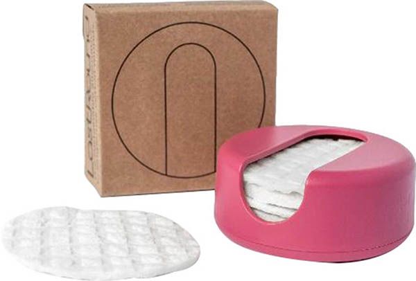 LastRound Coton réutilisable rouge