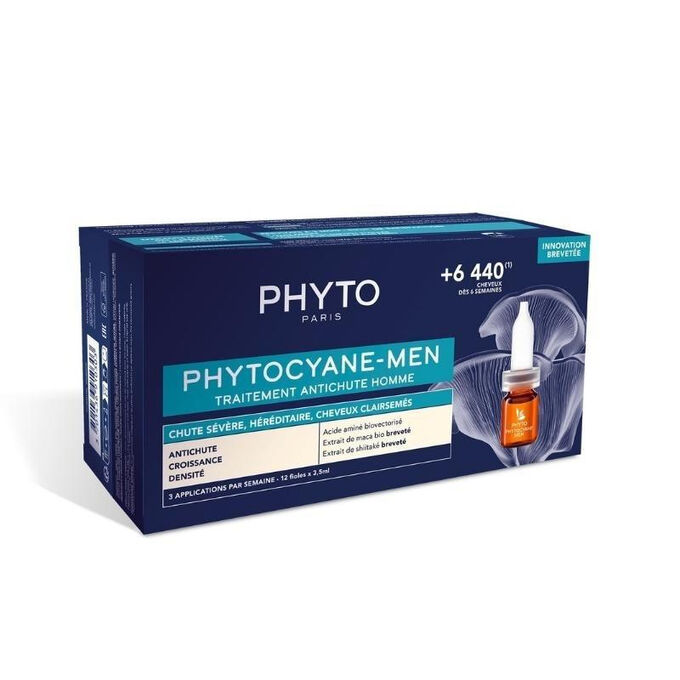 PHYTO Phytocyane Homme Prog DE/IT 12 Fl 3.5ml