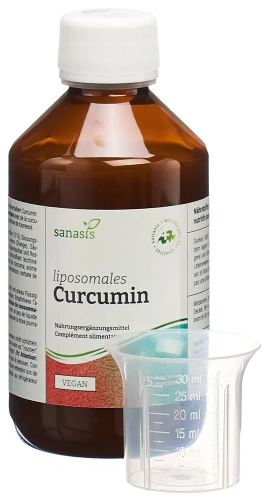 sanasis Curcumine liposomale Fl 250ml sanasis Curcumine liposomale Fl 250ml