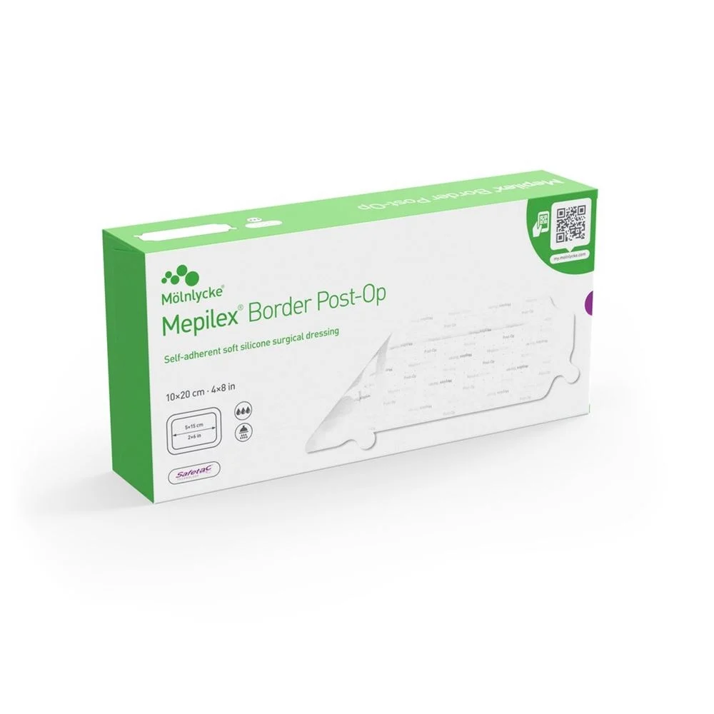 Mepilex Border Post OP 10x20cm (n) boîte 10 pièces