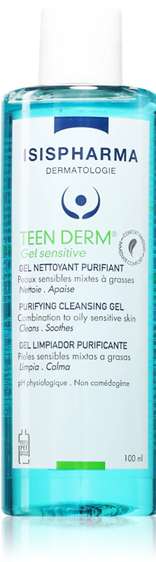 ISISPHARMA TEEN DERM GEL Sensitive, flacon doseur de 250 ml