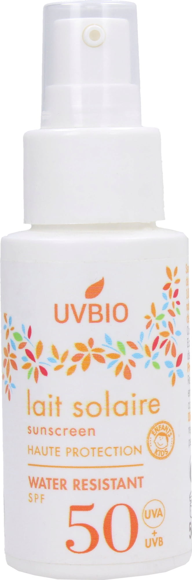 UVBIO Protection solaire en spray SPF20 bio 50ml UVBIO Protection solaire en spray SPF20 bio 50ml