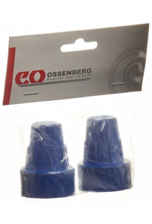 Ossenberg Capsule de béquille Pivoflex 16mm bleu 1 paire