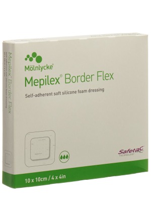 Mepilex (PI-APS) Border Flex 10x10cm 5 pièces Mepilex (PI-APS) Border Flex 10x10cm 5 pièces