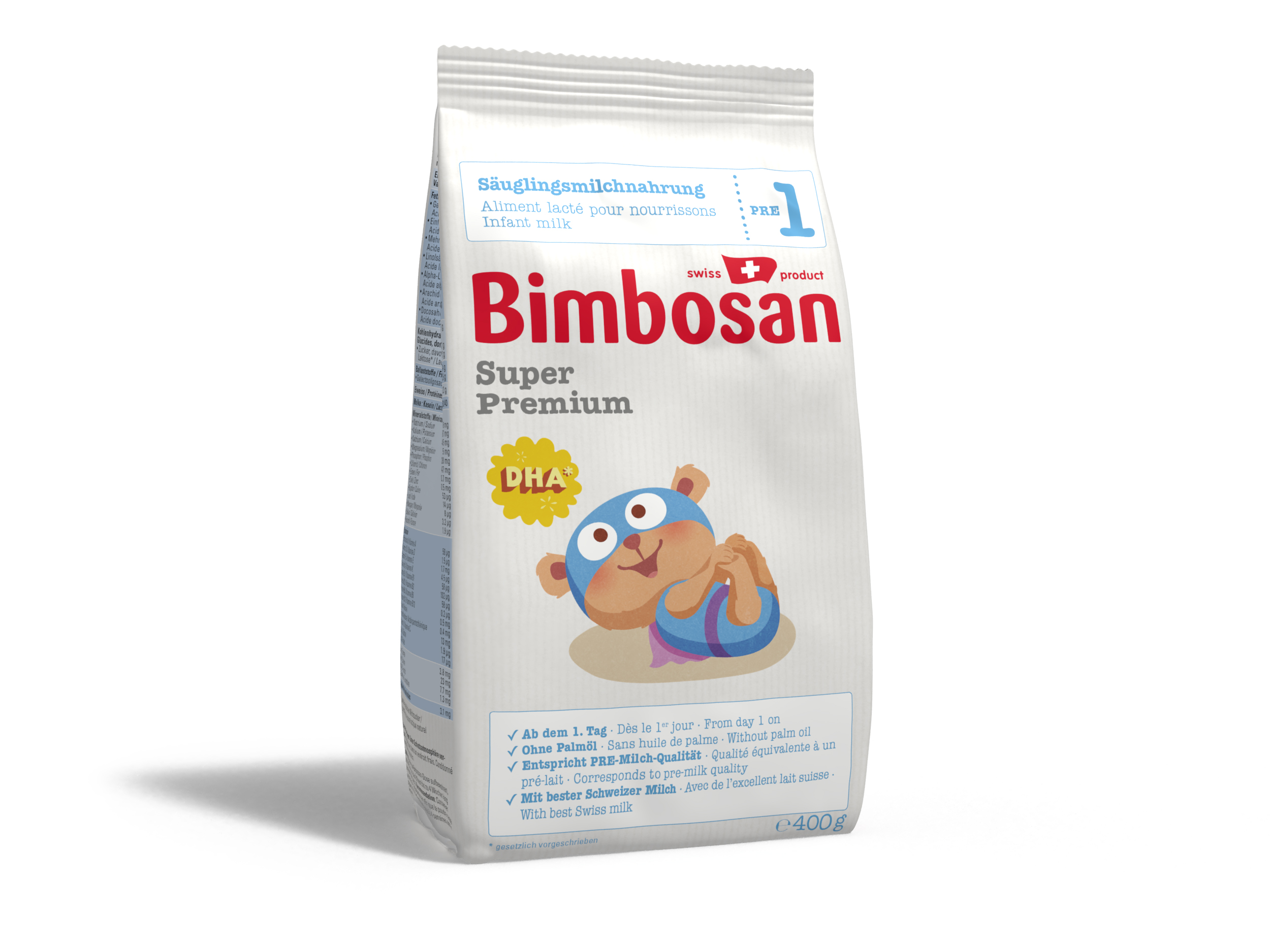 BIMBOSAN Super Premium 1 lait pour nourrissons refill 400g