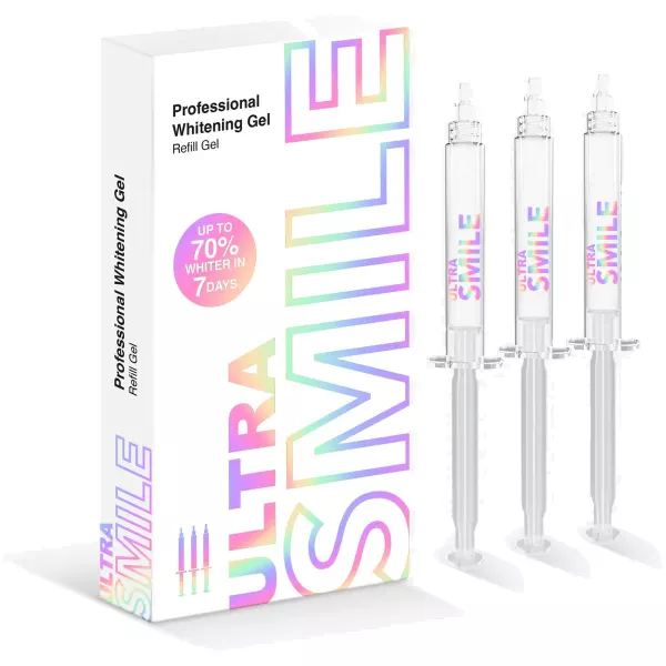 Gel blanchissant professionnel UltraSmile 3 x 3ml