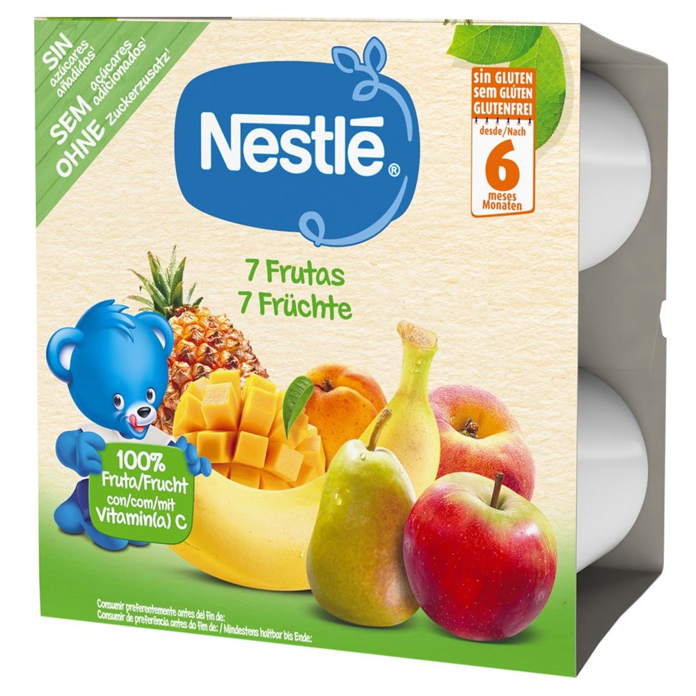 Nestlé Compote 7 fruits 4 x 100g