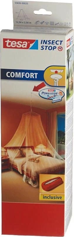TESA COMFORT Moustiquaire Moustiquaire Crochet de plafond