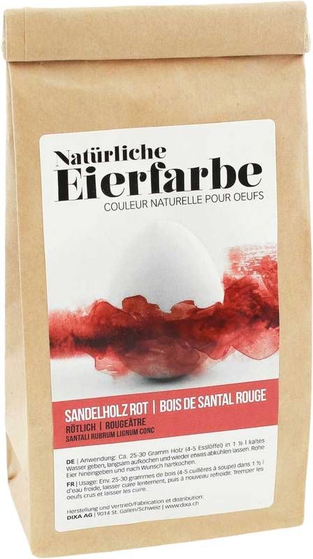 DIXA Peinture pour œufs Bois de santal rouge coupé 65g DIXA Peinture pour œufs Bois de santal rouge coupé 65g
