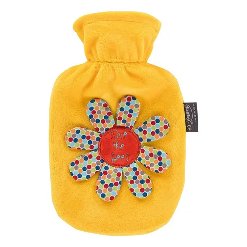 Fashy Bouteille chauffante pour enfants 0.8 l jaune bleu Flau