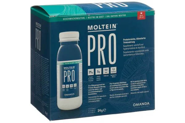 Moltein PRO 1.5 goût neutre 6 Fl 34g Moltein PRO 1.5 goût neutre 6 Fl 34g
