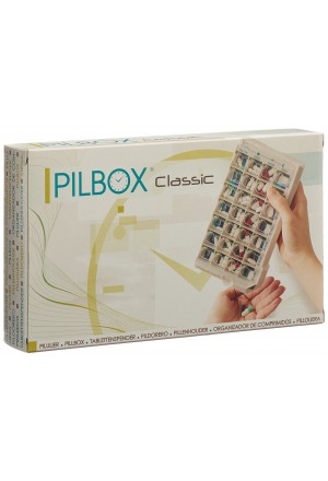 Pilbox Classic Distributeur de médicaments 7 jours allemand/français Pilbox Classic Distributeur de médicaments 7 jours allemand/français