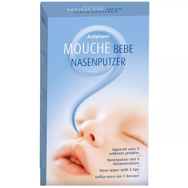 Nettoyeur de nez Actipharm avec 5 embouts Nettoyeur de nez Actipharm avec 5 embouts