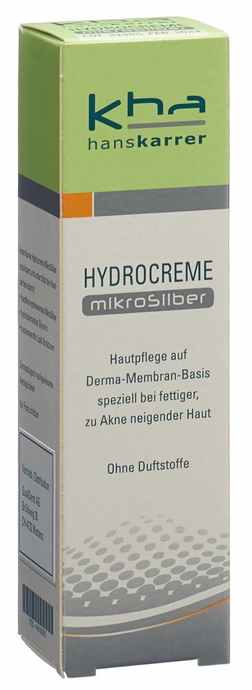 Hans Karrer Crème Hydro MicroSilver 75ml Hans Karrer Crème Hydro MicroSilver 75ml