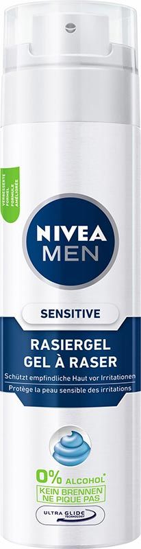 Nivea Men Sensitive Cool Gel à raser (nouveau) 200ml Nivea Men Sensitive Cool Gel à raser (nouveau) 200ml