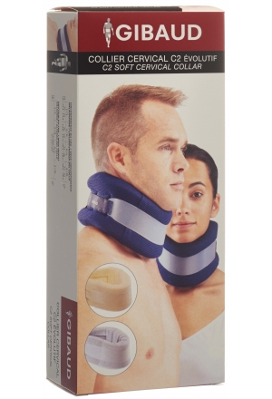 GIBAUD support cervical C2 7.5cm Gr2 35-40cm renforcé GIBAUD support cervical C2 7.5cm Gr2 35-40cm renforcé