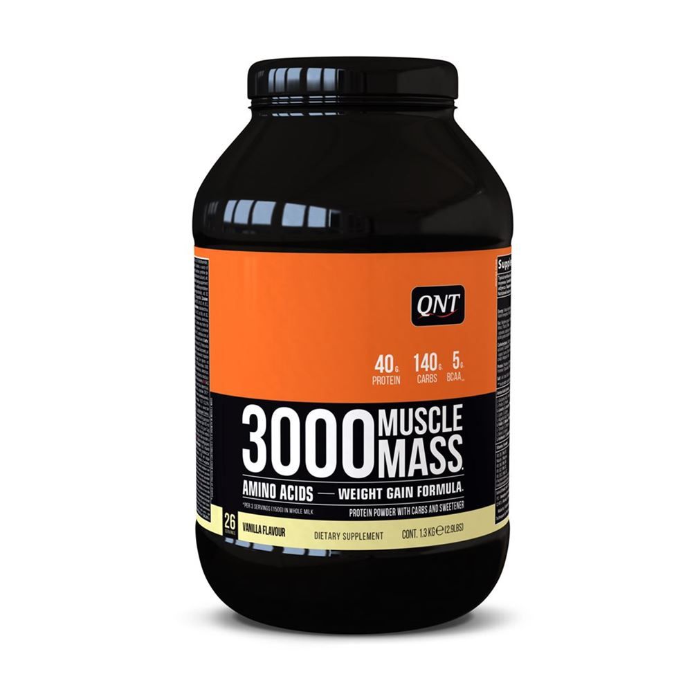 QNT Muscle Mass 3000 Vanilla Ds 1.3kg