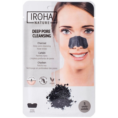 Iroha Detox Cleansing Strips Nose 5 pièces