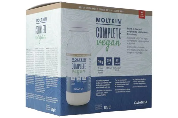 Moltein Complete Vegan Mocca 6 bt 58g Moltein Complete Vegan Mocca 6 bt 58g