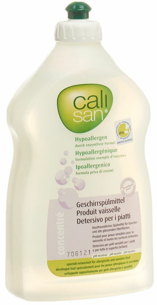 CALISAN liquide vaisselle liq hypoallergénique 500ml