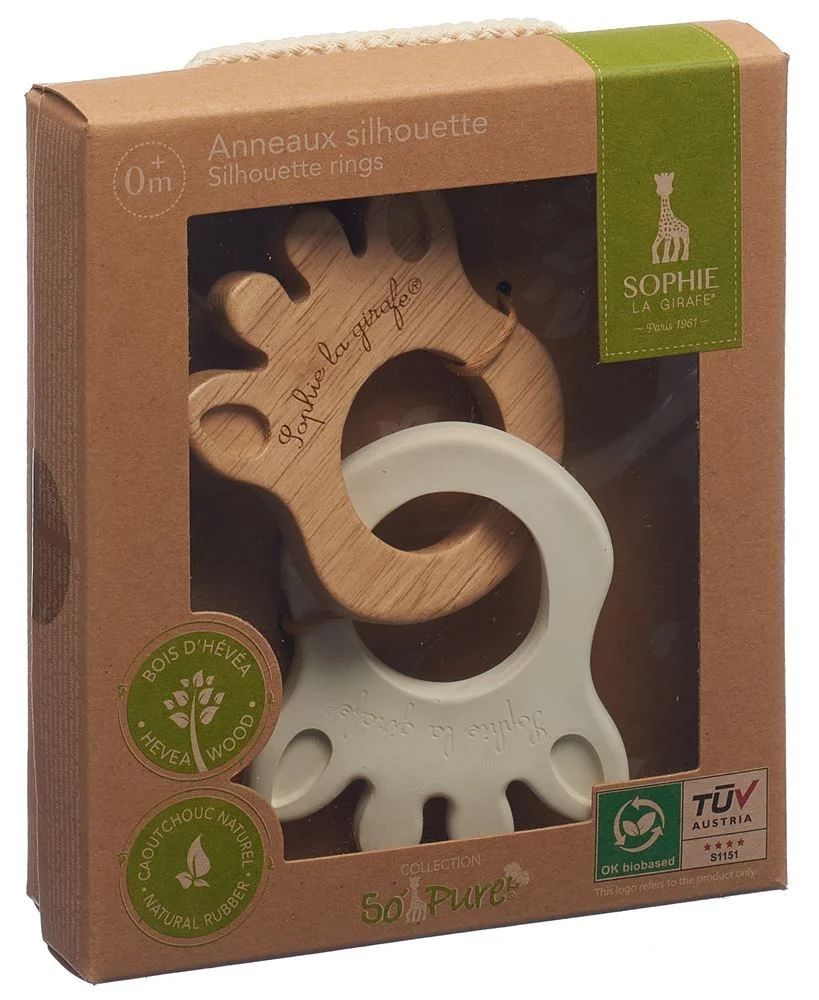 Sophie la girafe Anneau de dentition Silhouette So Pure