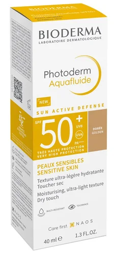 BIODERMA Photoderm Aquafluide SPF50+ Doré 40ml
