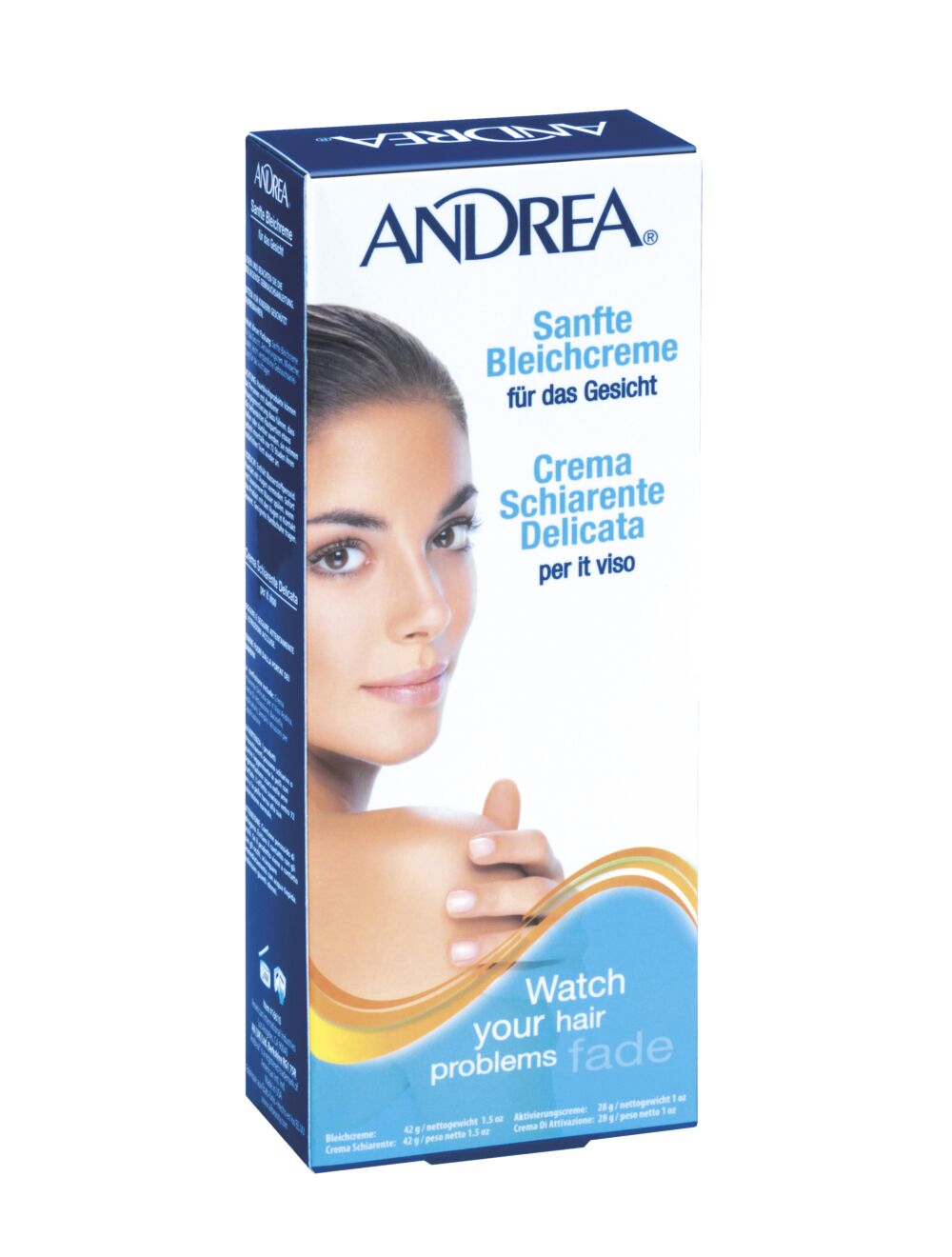 Andrea Crème décolorante visage 2 x 42g
