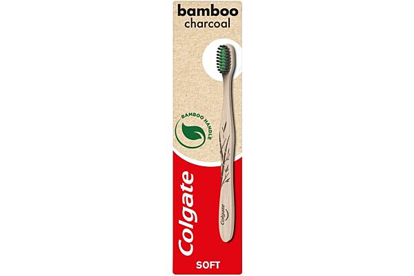 Brosse à dents Colgate Bamboo au charbon actif Brosse à dents Colgate Bamboo au charbon actif