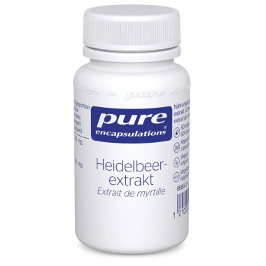 Pure Extrait de myrtille en gélules Ds 60 pièces