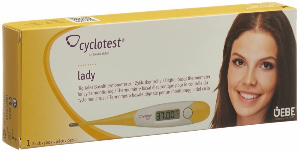Thermomètre numérique pour femmes Cyclotest lady Thermomètre numérique pour femmes Cyclotest lady