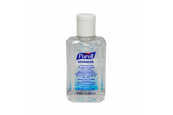 Gel désinfectant pour les mains Purell Advanced transparent 100 ml