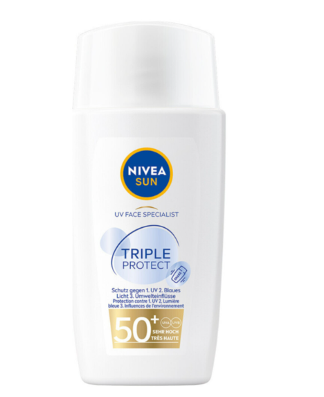 Nivea Sun UV Face Triple Protect SPF50+ 40ml Nivea Sun UV Face Triple Protect SPF50+ 40ml