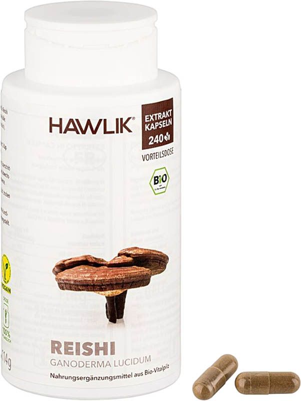 HAWLIK Extrait de Reishi en gélules 240 pièces