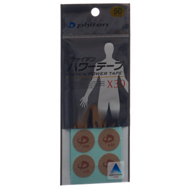 PHITEN Aquatitan Power Tapes X30 rond 50 pièces