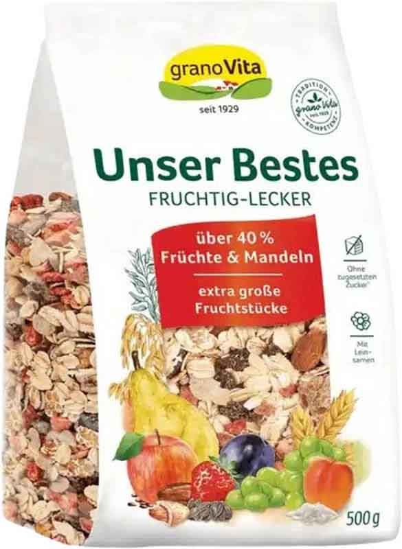 GRANOVITA Muesli fruité conv notre meilleur 500g