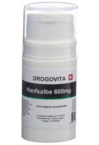 Pommade au chanvre Drogovita 600 mg Disp 75ml Pommade au chanvre Drogovita 600 mg Disp 75ml