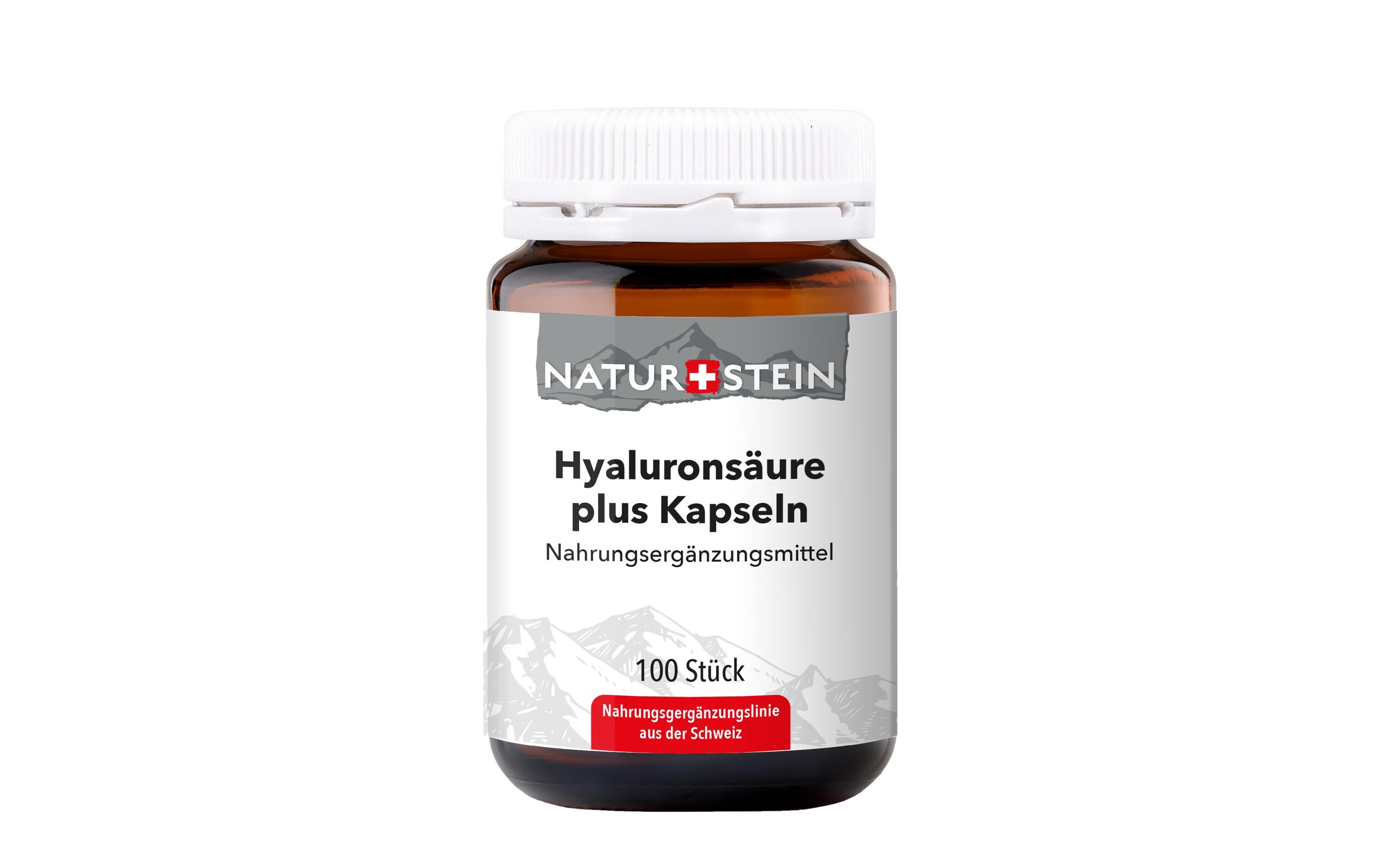 Pierre naturelle acide hyaluronique plus gélules 100 pièces Pierre naturelle acide hyaluronique plus gélules 100 pièces