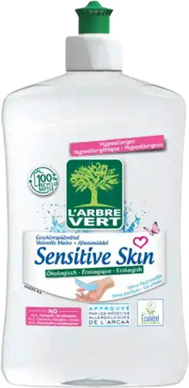 L'ARBRE VERT ?ko Lave-vaisselle peau sensible 500 ml
