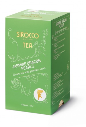 Sirocco Sachets de thé Jasmine Dragon Pearls 20 pièces Sirocco Sachets de thé Jasmine Dragon Pearls 20 pièces
