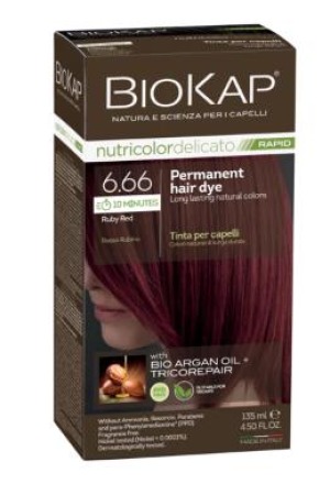 BIOKAP Delicato Rapid rouge rubis 6.66 Fl 135ml