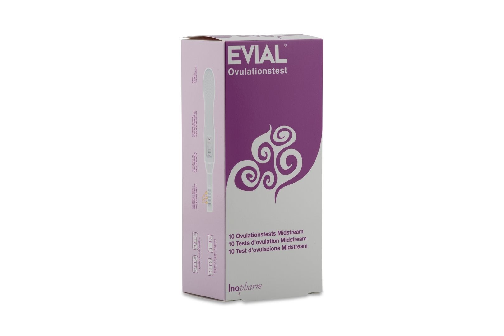 Evial Test d'ovulation Midstream 10 pièces Evial Test d'ovulation Midstream 10 pièces