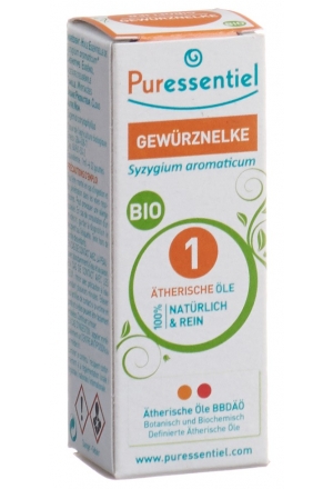 Puressentiel Huile essentielle de clou de girofle bio 5ml Puressentiel Huile essentielle de clou de girofle bio 5ml
