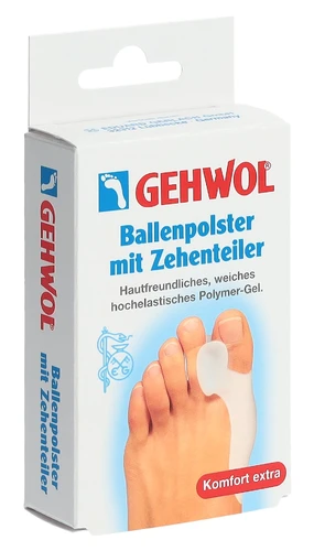 Gehwol coussinets avec séparateur d'orteils
