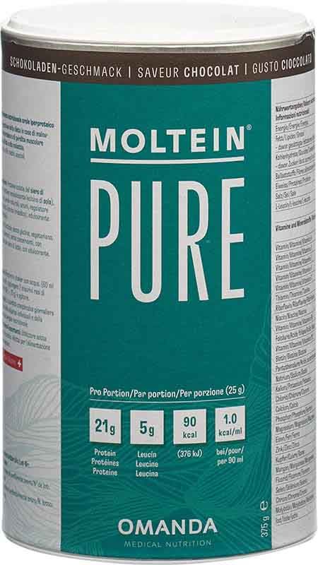 Chocolat Moltein PURE 375g Chocolat Moltein PURE 375g