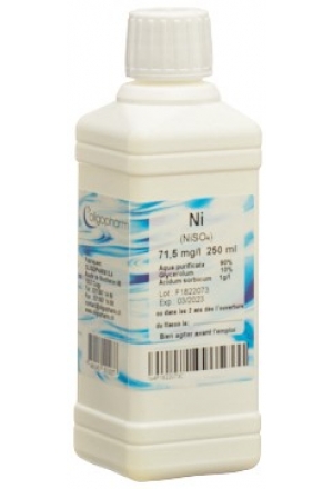 OLIGOPHARM Nickel Soluble 71.5 mg/l 250ml