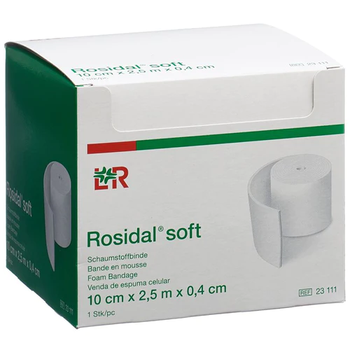 Bande de mousse Rosidal soft 2.5mx10cmx0.4cm