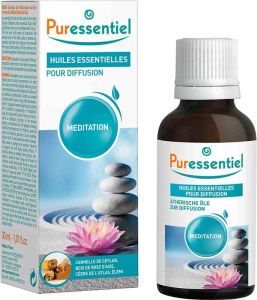 Puressentiel mélange de senteurs Méditation huiles essentielles pour diffusion 30ml Puressentiel mélange de senteurs Méditation huiles essentielles pour diffusion 30ml